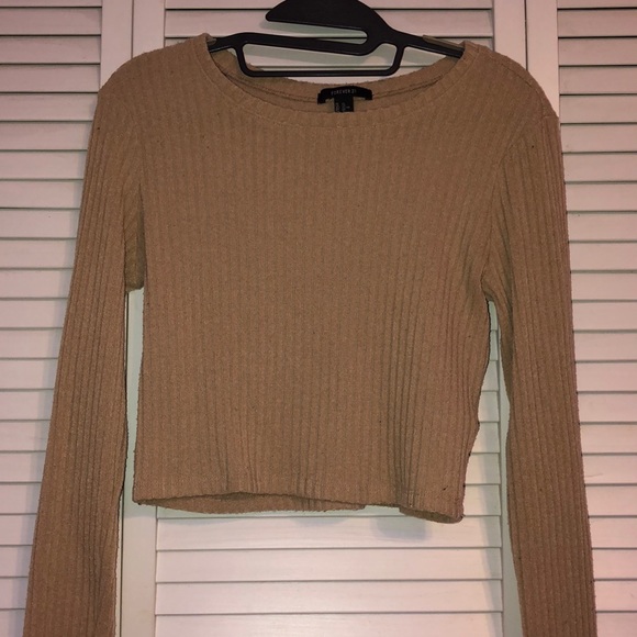 Long sleeve crop top - Picture 2 of 4